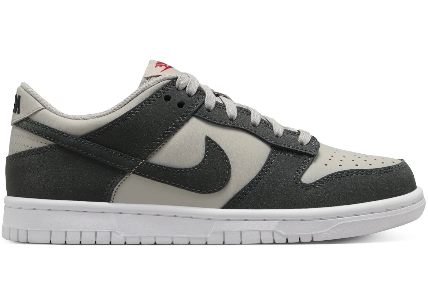Nike Dunk Low-Light Iron Ore White Gym Red Anthracite (GS)
