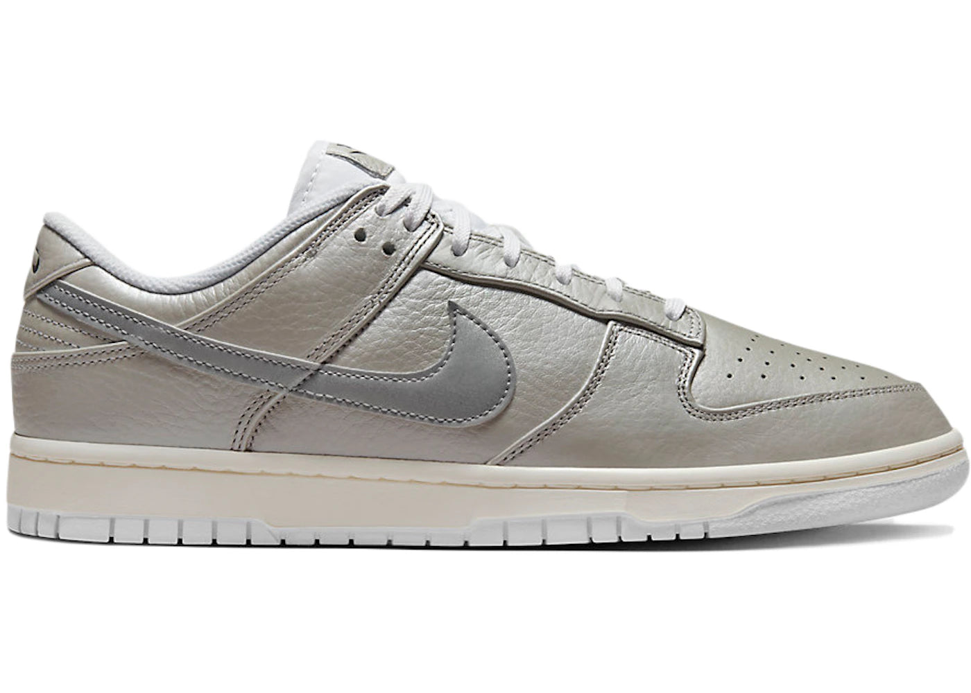 Nike Dunk Low-Metallic Silver