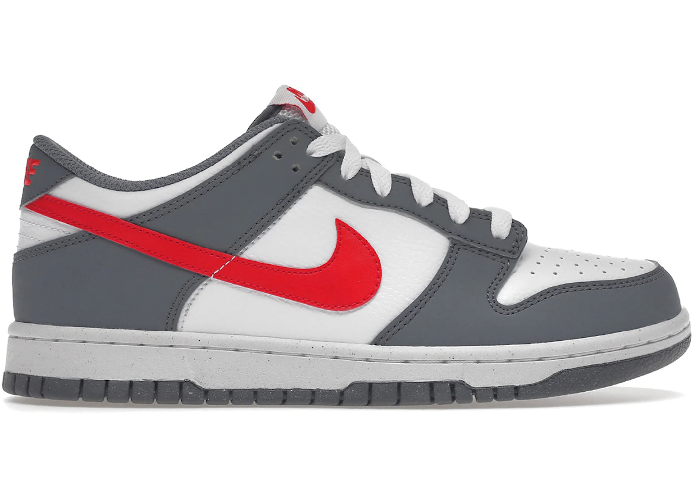 Nike Dunk Low Next Nature-Smoke Gray Light Crimson (GS)