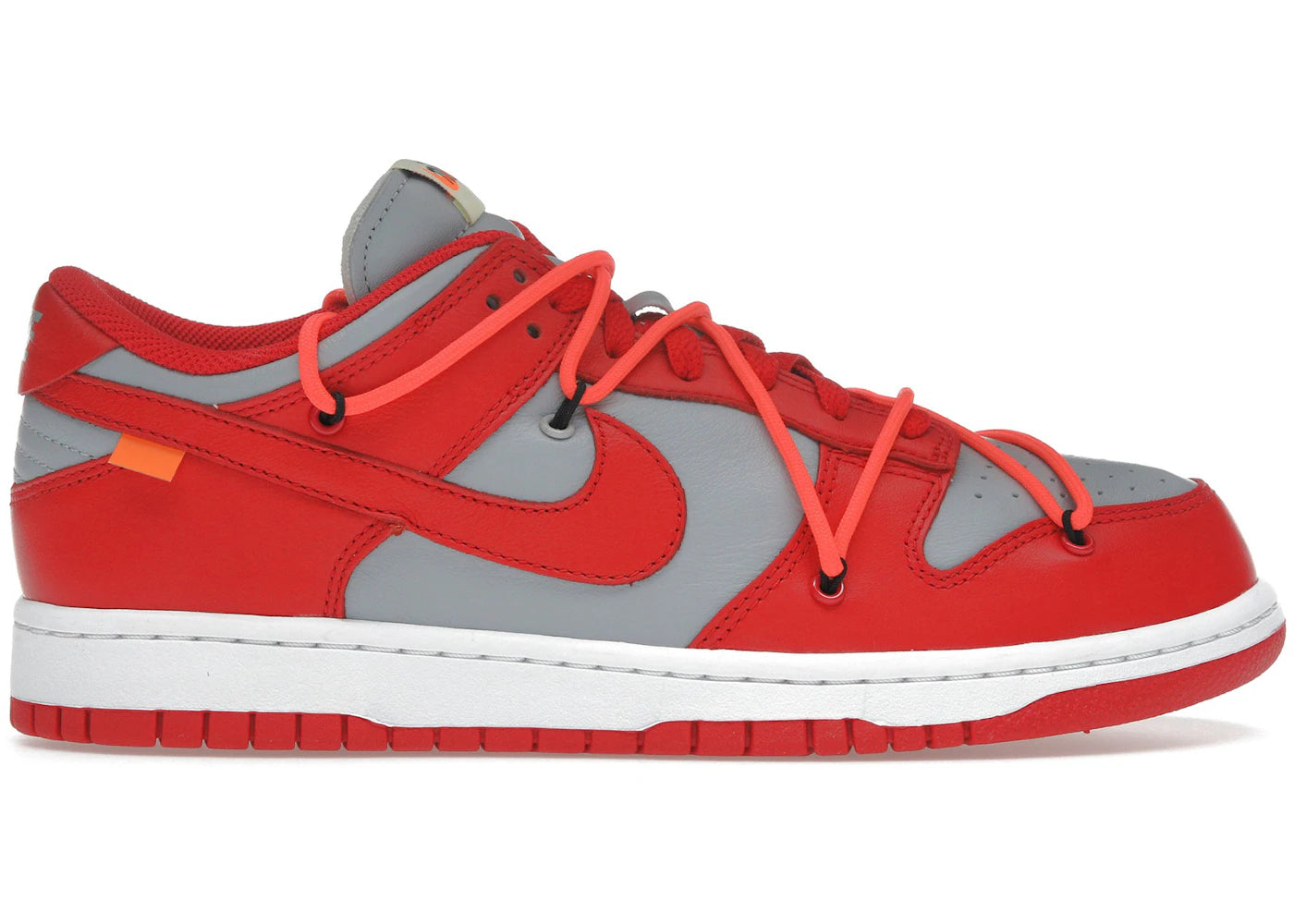 Nike Dunk Low Off-White Rouge universitaire