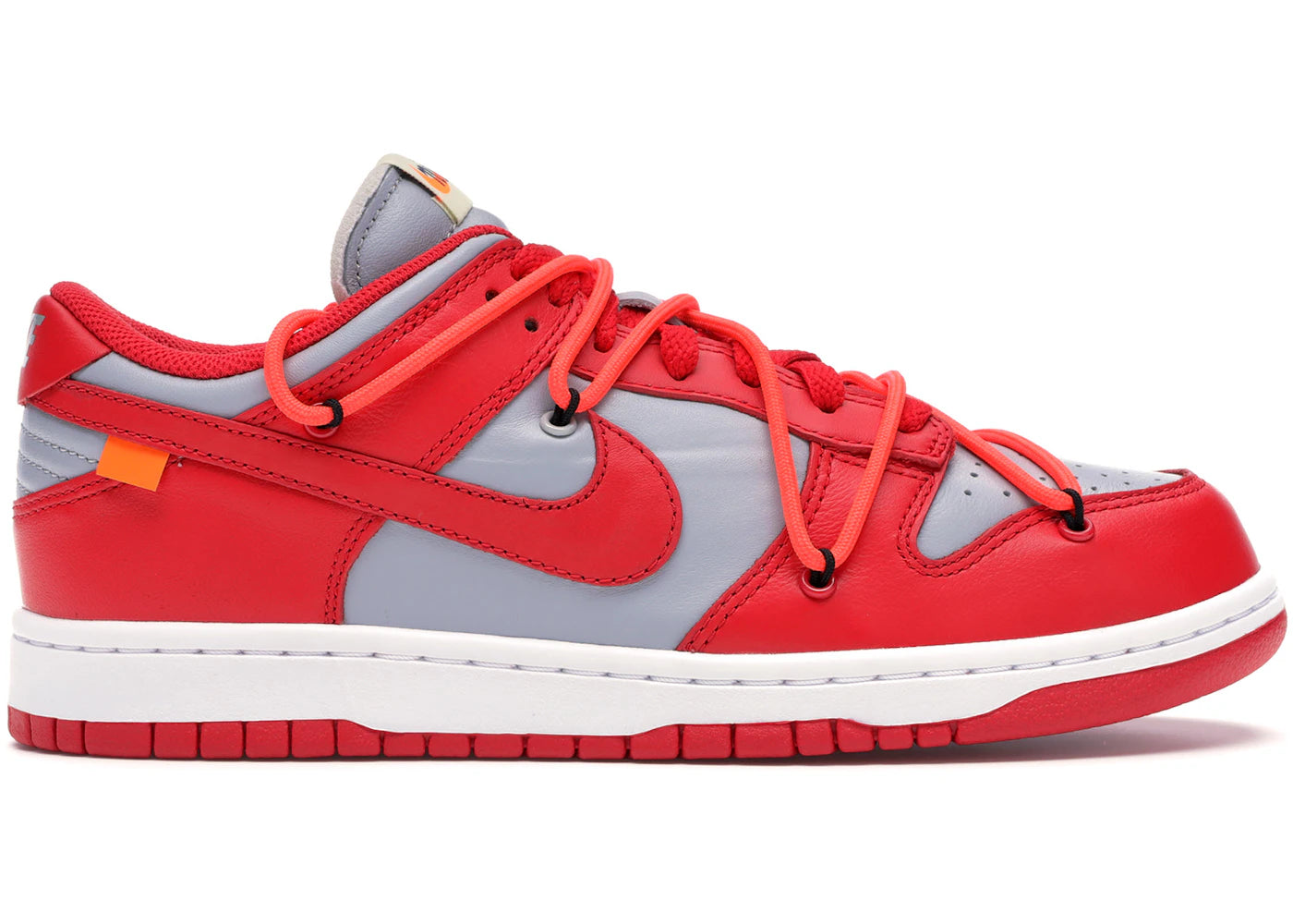 Nike Dunk Low-Off-White University Red