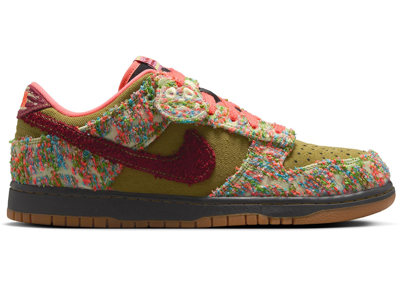 Nike Dunk Low-Panda-Monium Green Curry Multi-Color