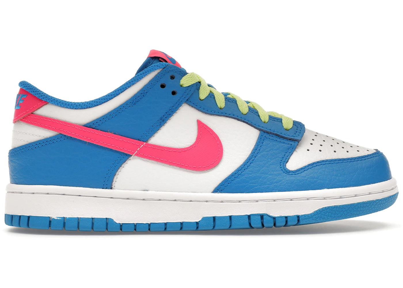 Nike Dunk Low-Photo Blue White Light Lemon Twist Hyper Pink (GS)