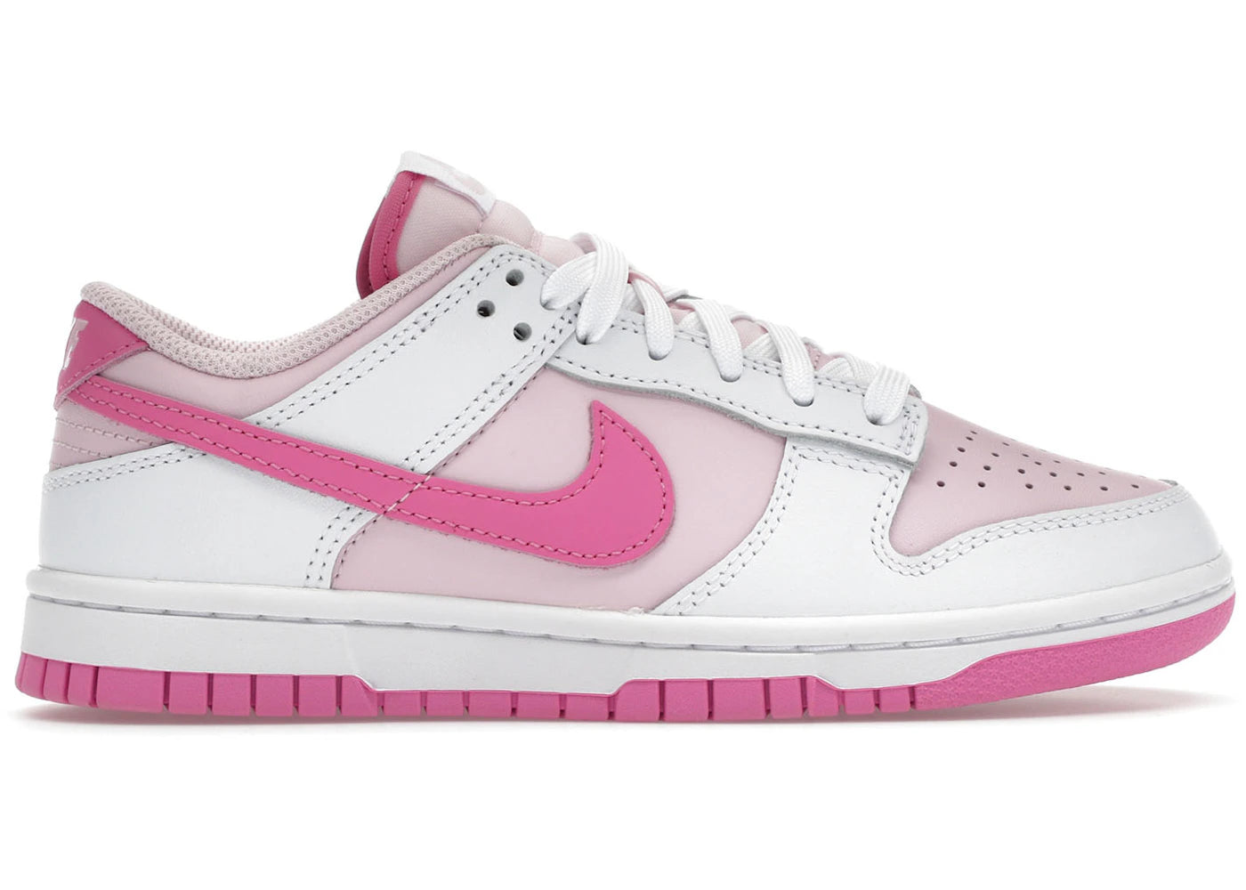 Nike Dunk Low en mousse rose (Femme)