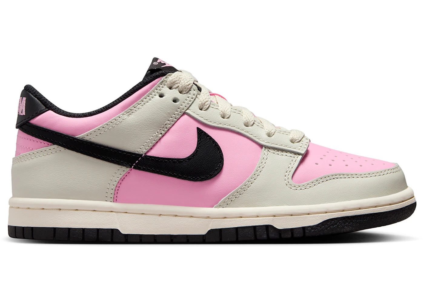 Nike Dunk Low-Pink Rise Light Orewood Brown Pale Ivory Black (GS)