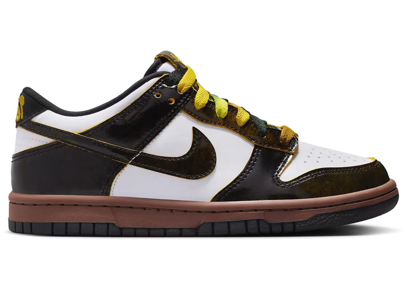 Nike Dunk Low SE-Panda-Monium White Black Fauna Brown (GS)