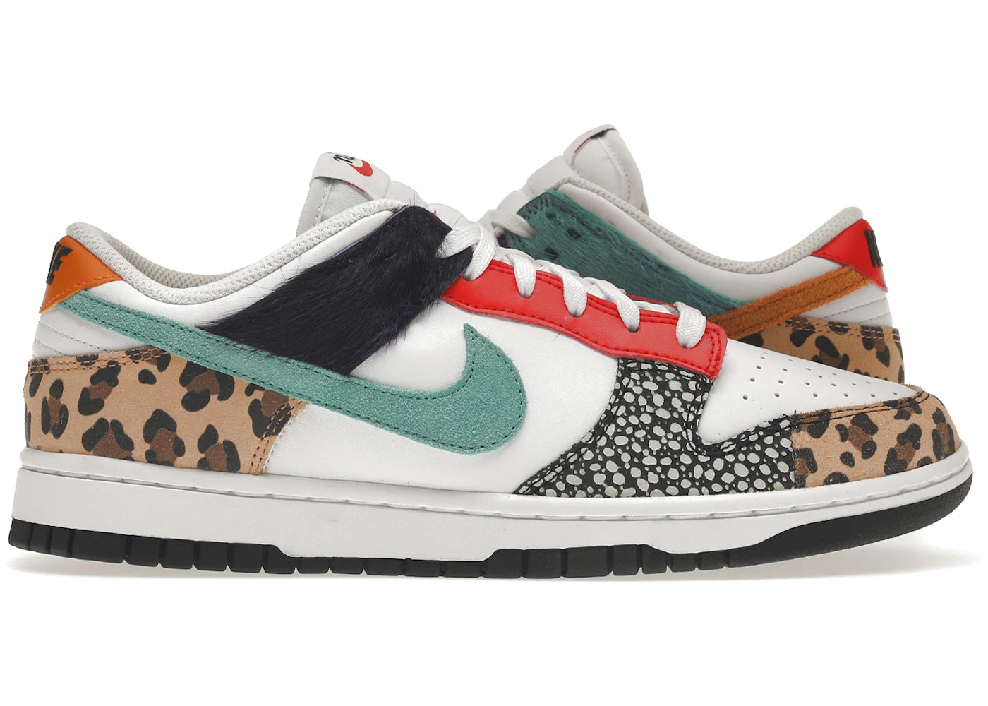 Nike Dunk Low-Safari Mix (Femme)