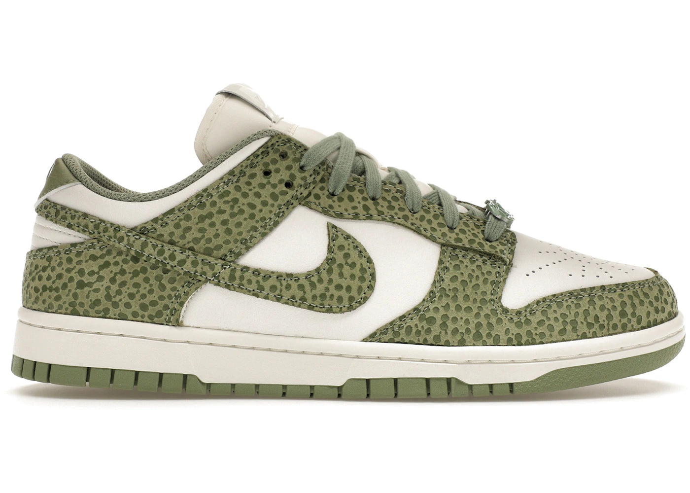 Nike Dunk Low Safari Vert Huile (Femme)