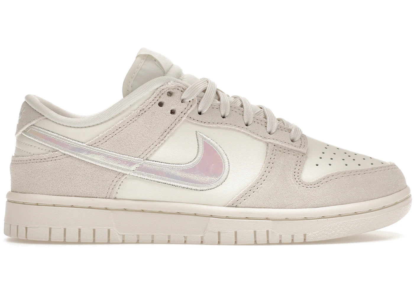 Nike Dunk Low-Sail Iridescent Swoosh (Women's)