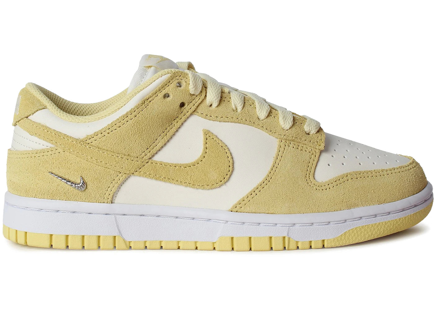 Nike Dunk Low Sail Soft Yellow Silver