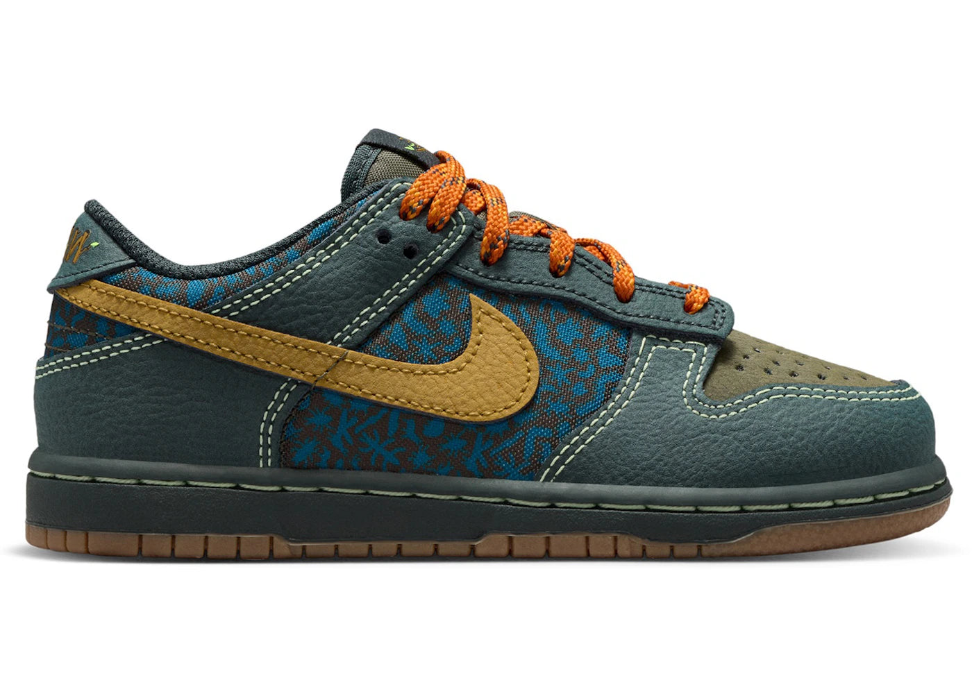 Nike Dunk Low-Seaweed Cargo Khaki Ochre (PS)