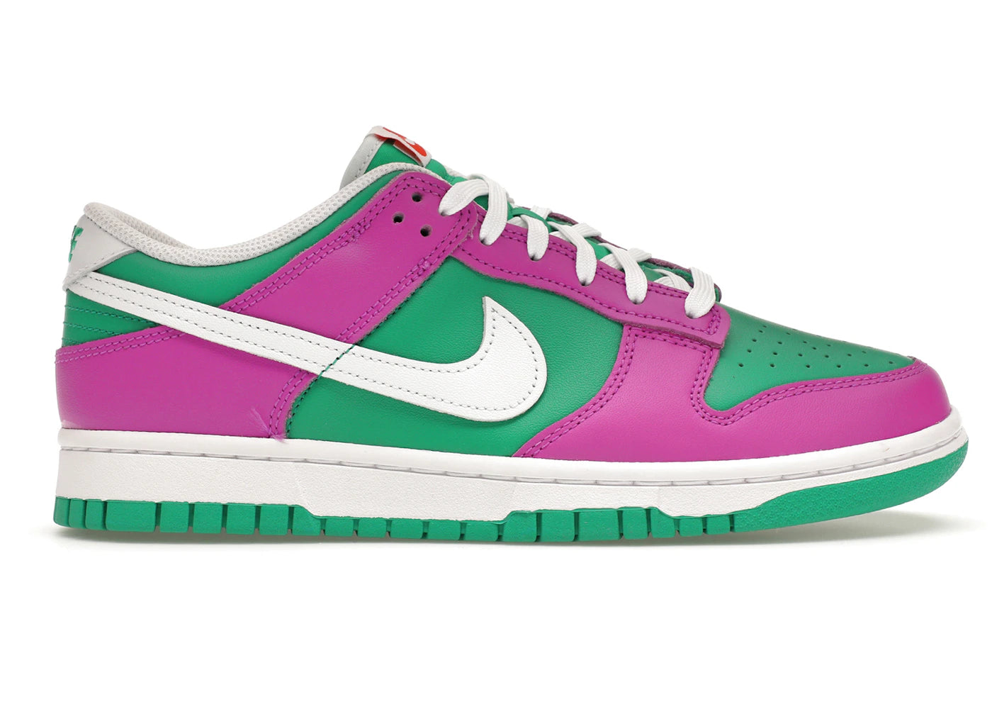 Nike Dunk Low Stadium Vert Fuchsia (Femme)