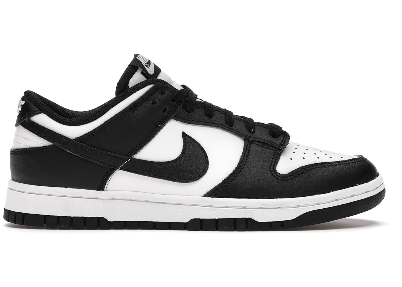 Nike Dunk Low Retro - Blanc et noir panda (Femme)