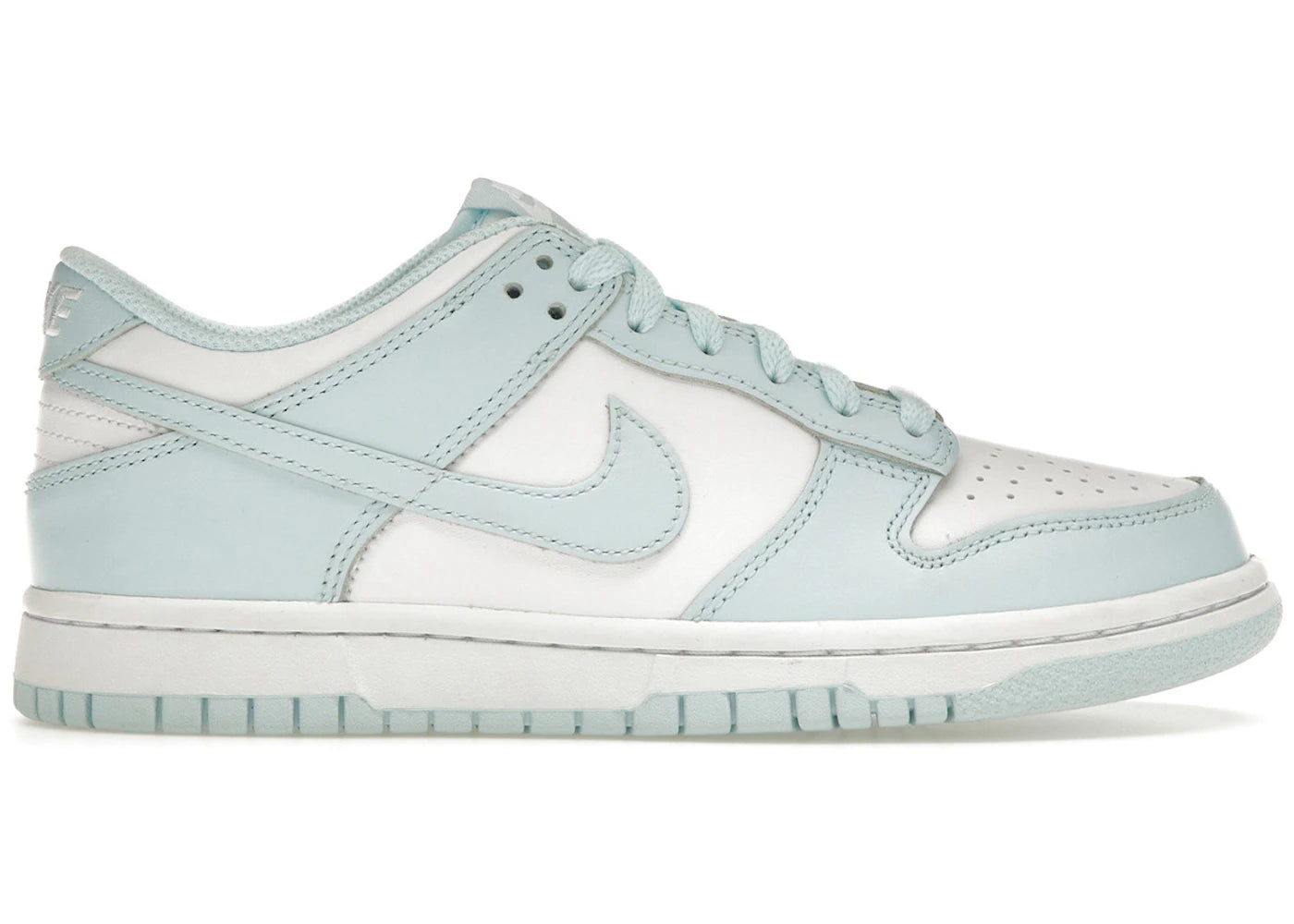 Nike Dunk Low-Blanc Bleu Glacier (GS)