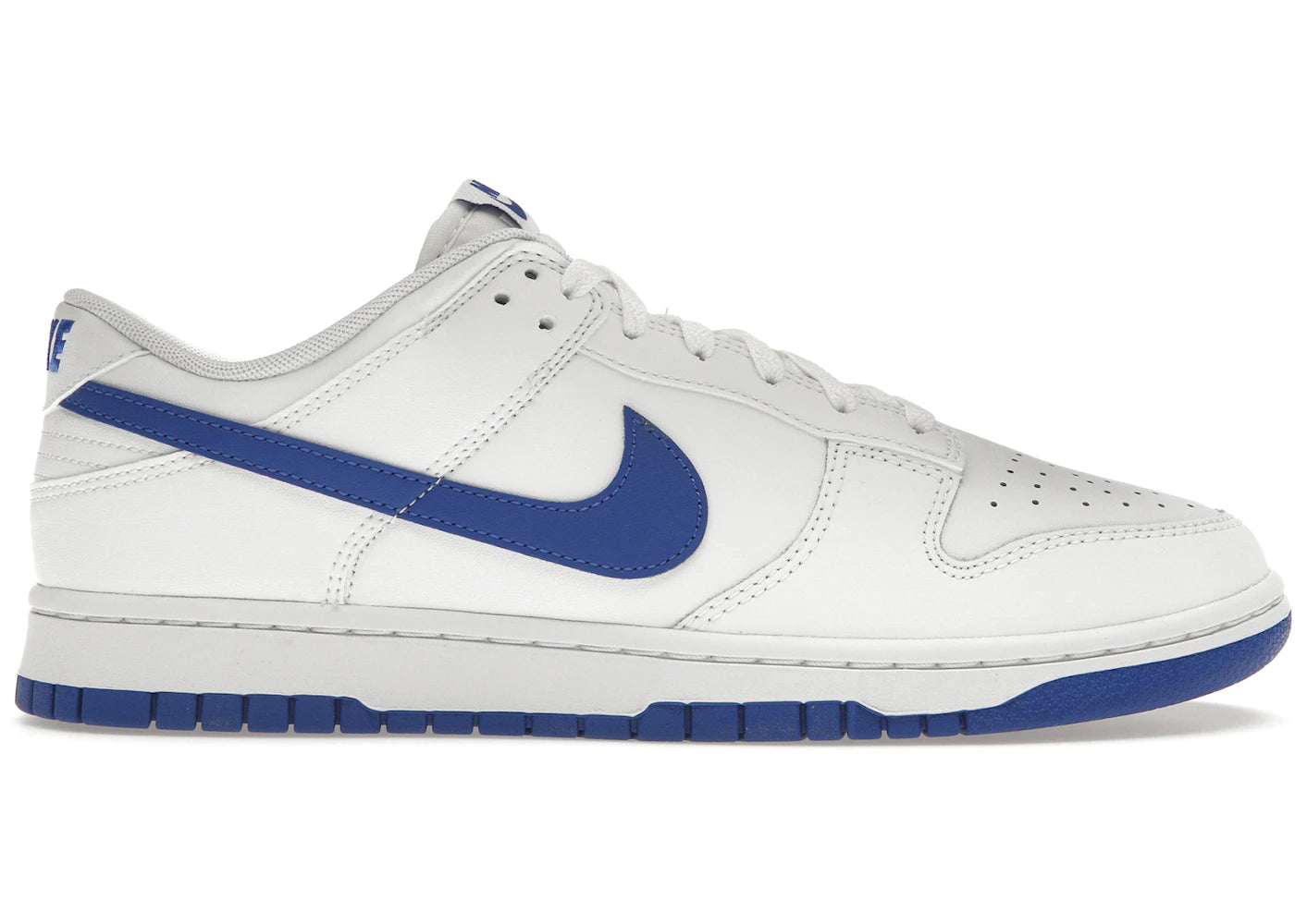 Nike Dunk Low Bianche Hyper Royal