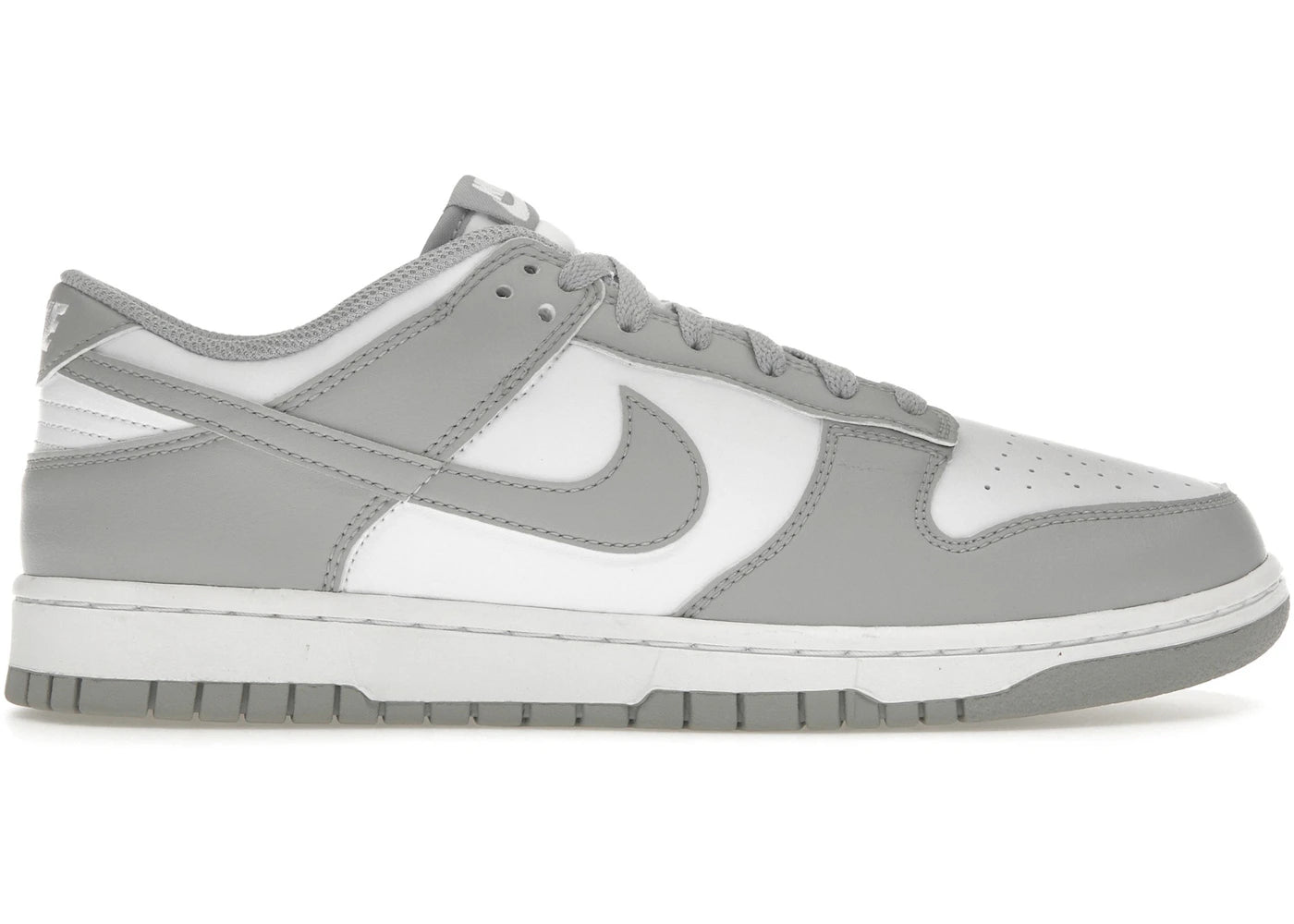 Nike Dunk Low-White Light Smoke Grey