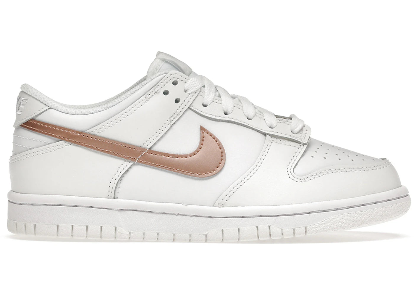Nike Dunk Low-White Pink (GS)