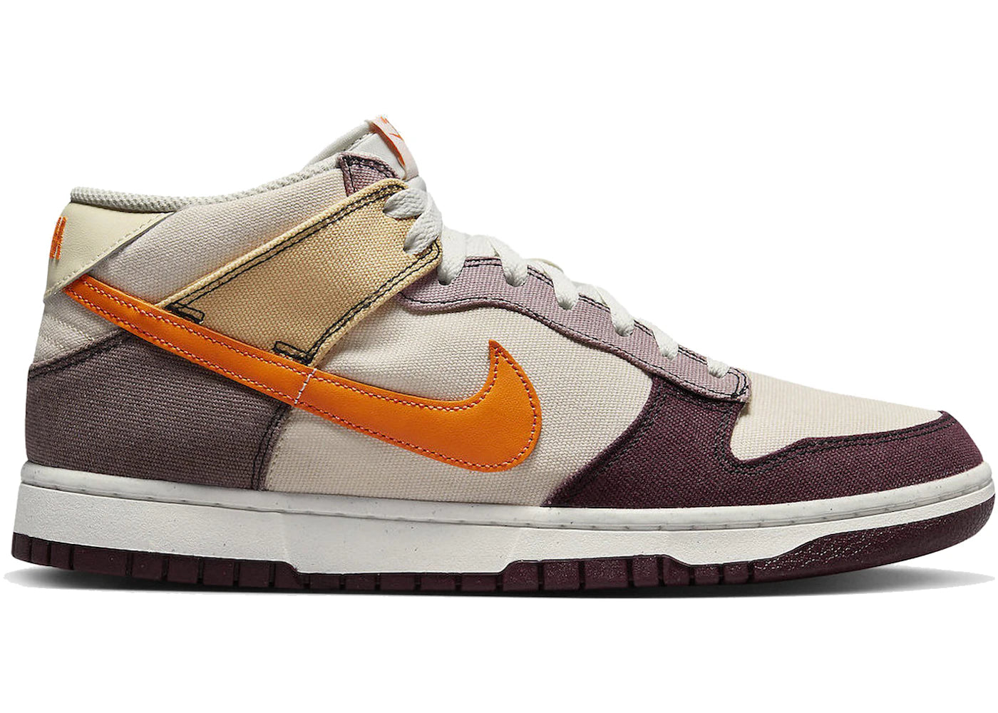 Nike Dunk Mid-Coconut Milk Plum Orange