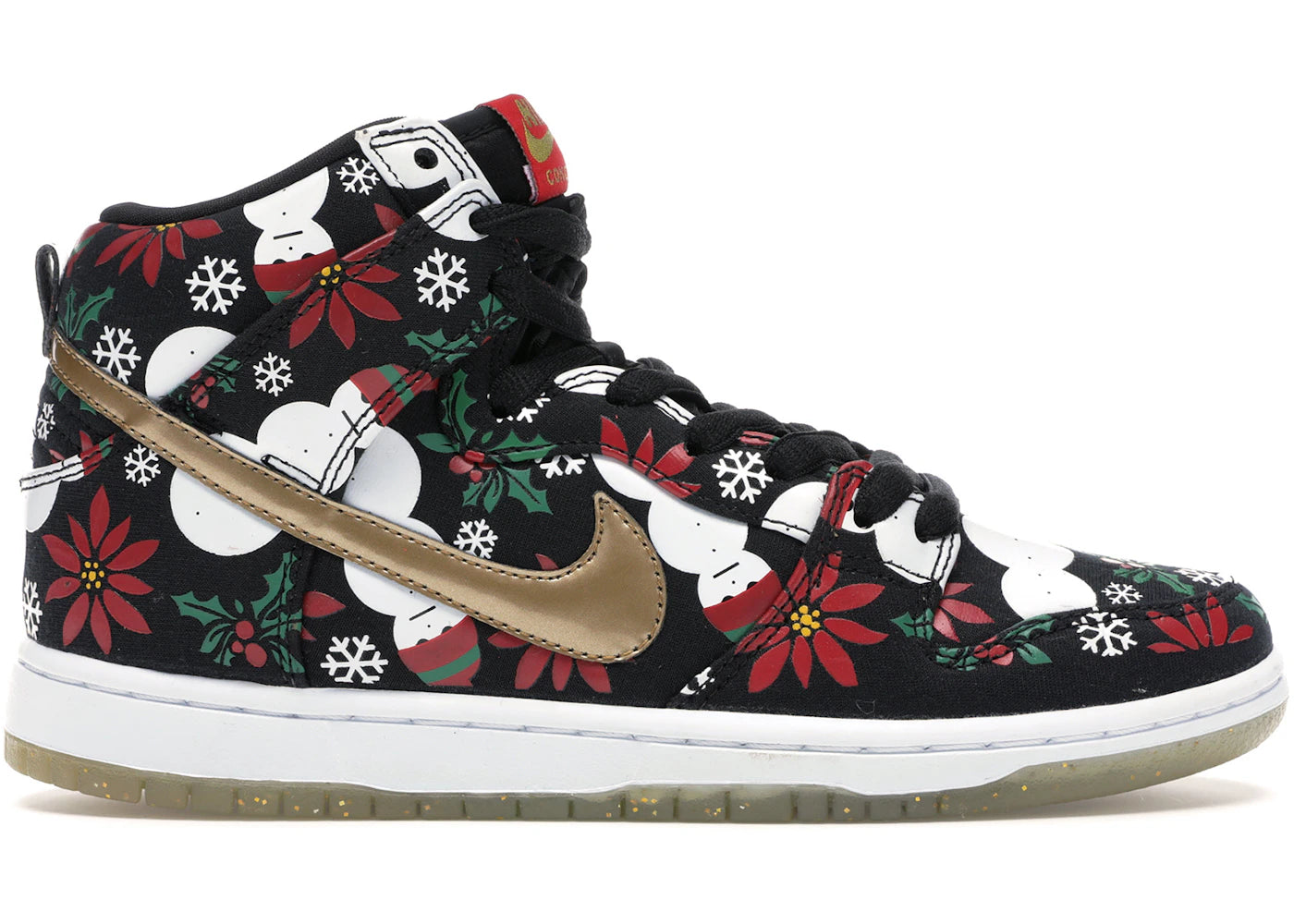 Nike SB Dunk High-Concepts Ugly Christmas Sweater Black