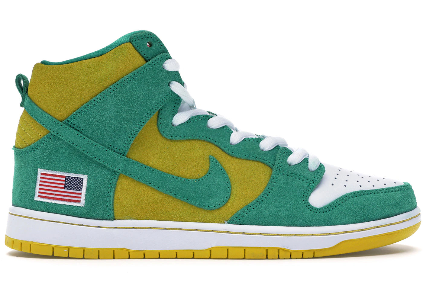 Nike SB Dunk High-Oakland Athletics