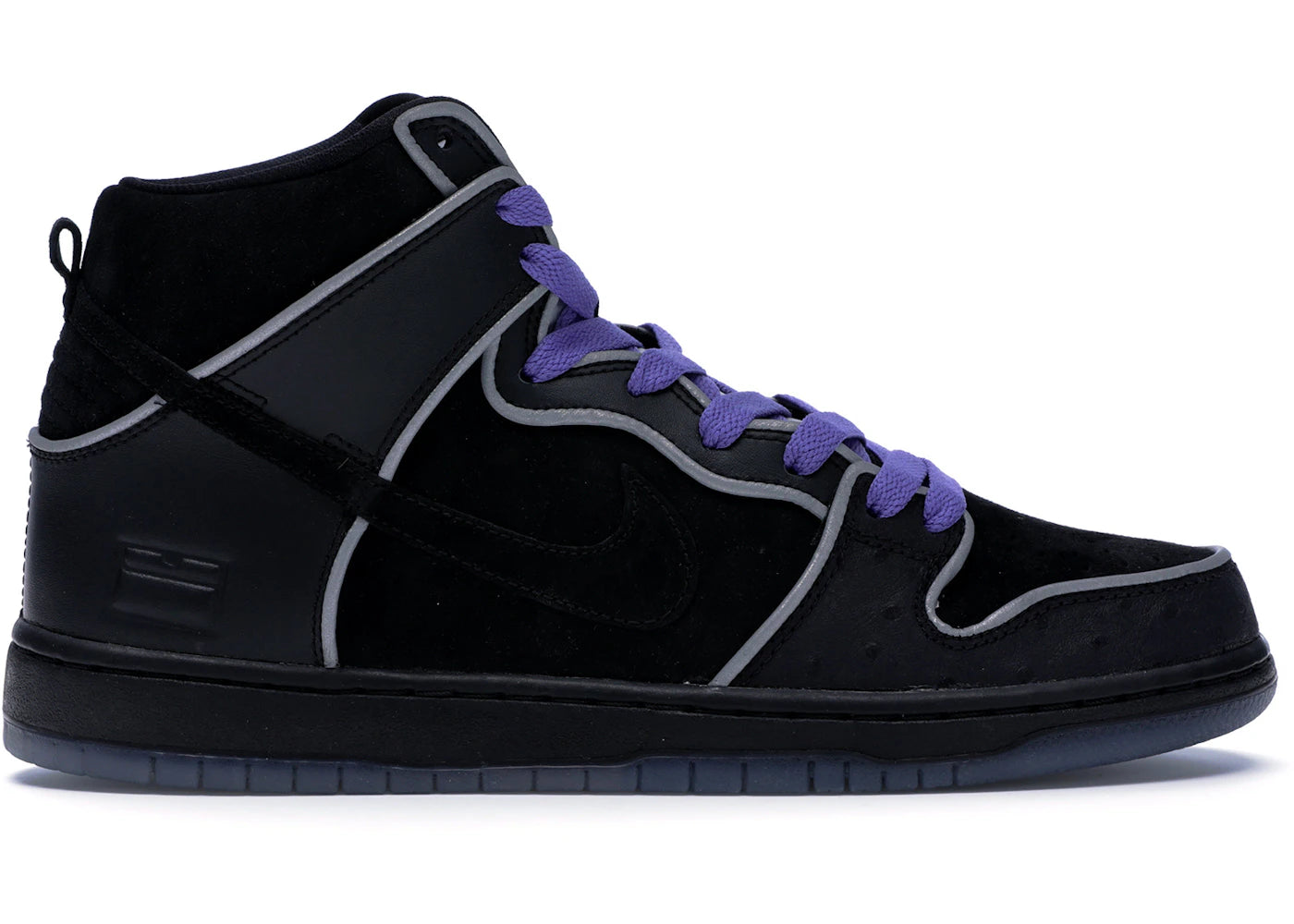 Nike SB Dunk High-Black Purple Box