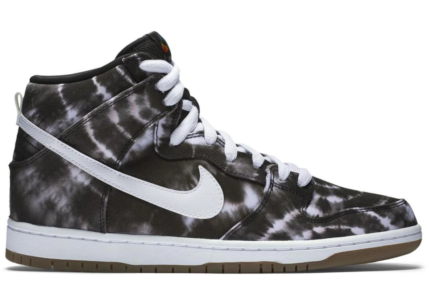 Nike SB Dunk High-Tie Dye Black