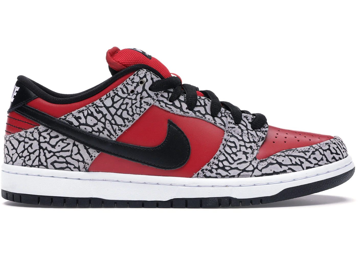 Nike SB Dunk Low-Supreme Red Cement (2012)