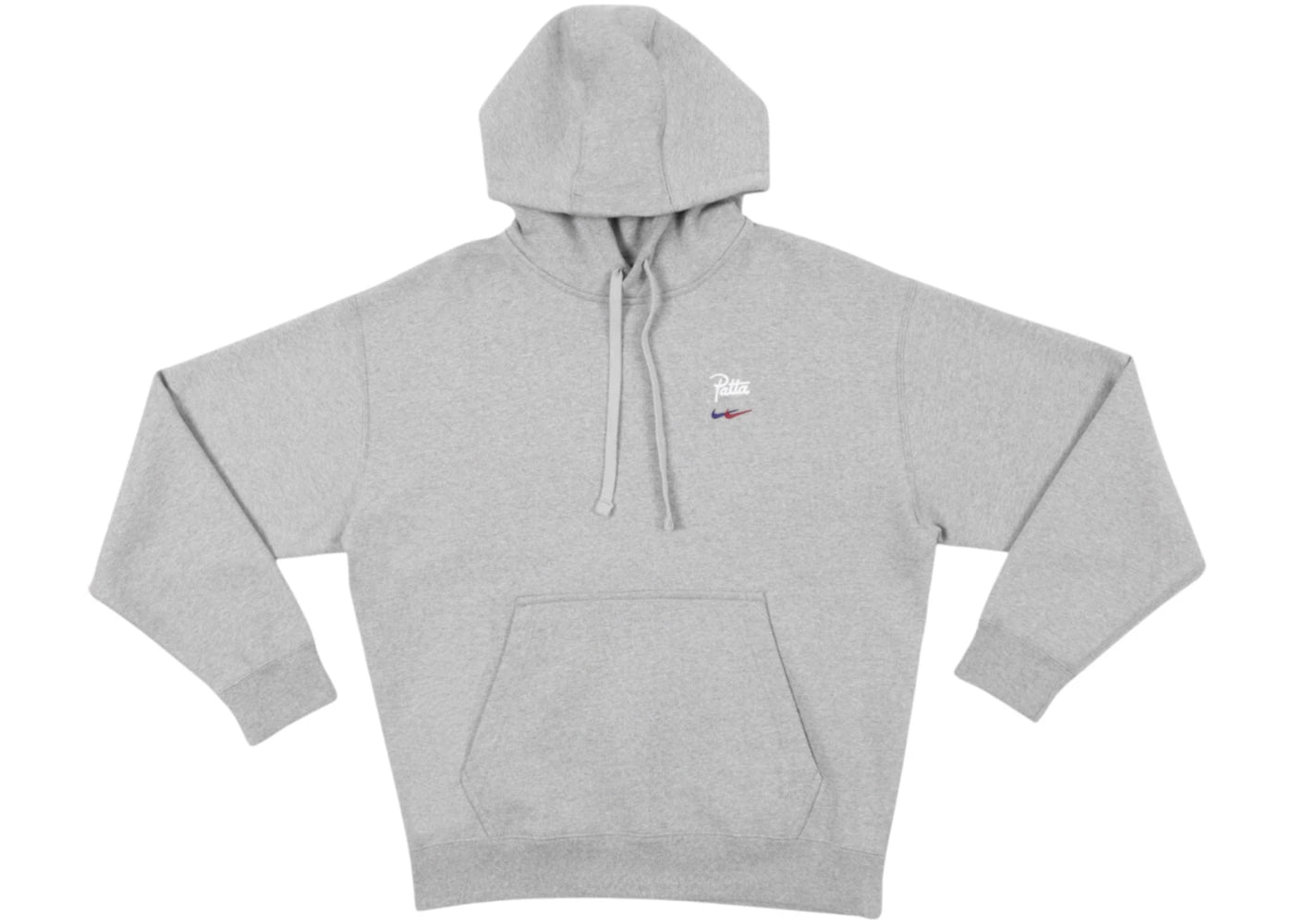 Sweat à capuche Nike FC Barcelone x Patta Solo Swoosh - Gris