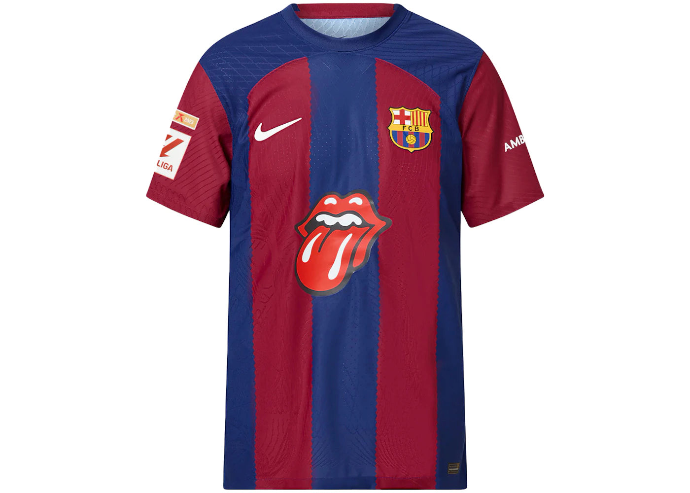 Nike FC Barcelona x The Rolling Stones 23/24 Jersey-Multicolor