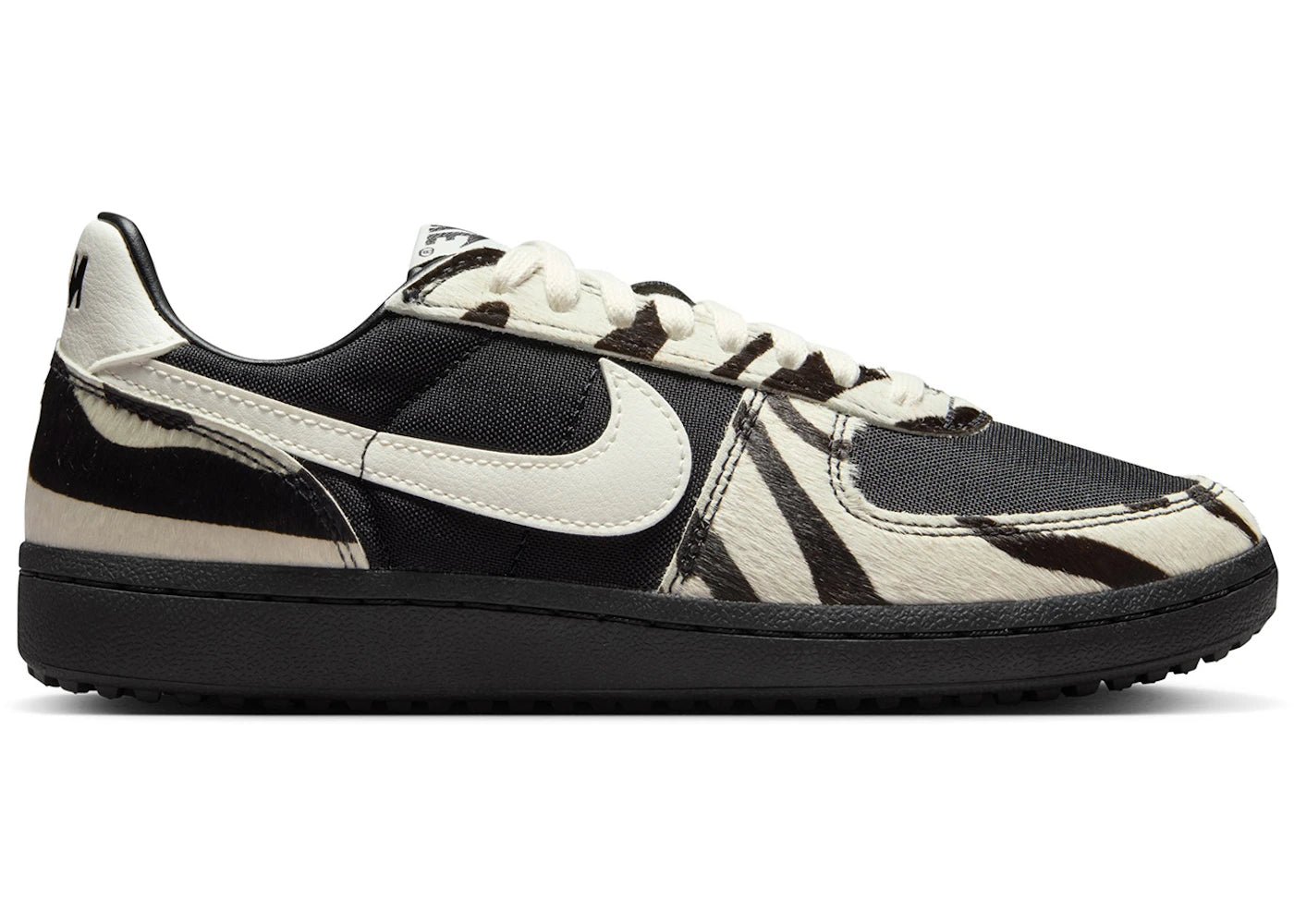Nike Field General Black Sail Zebra Print