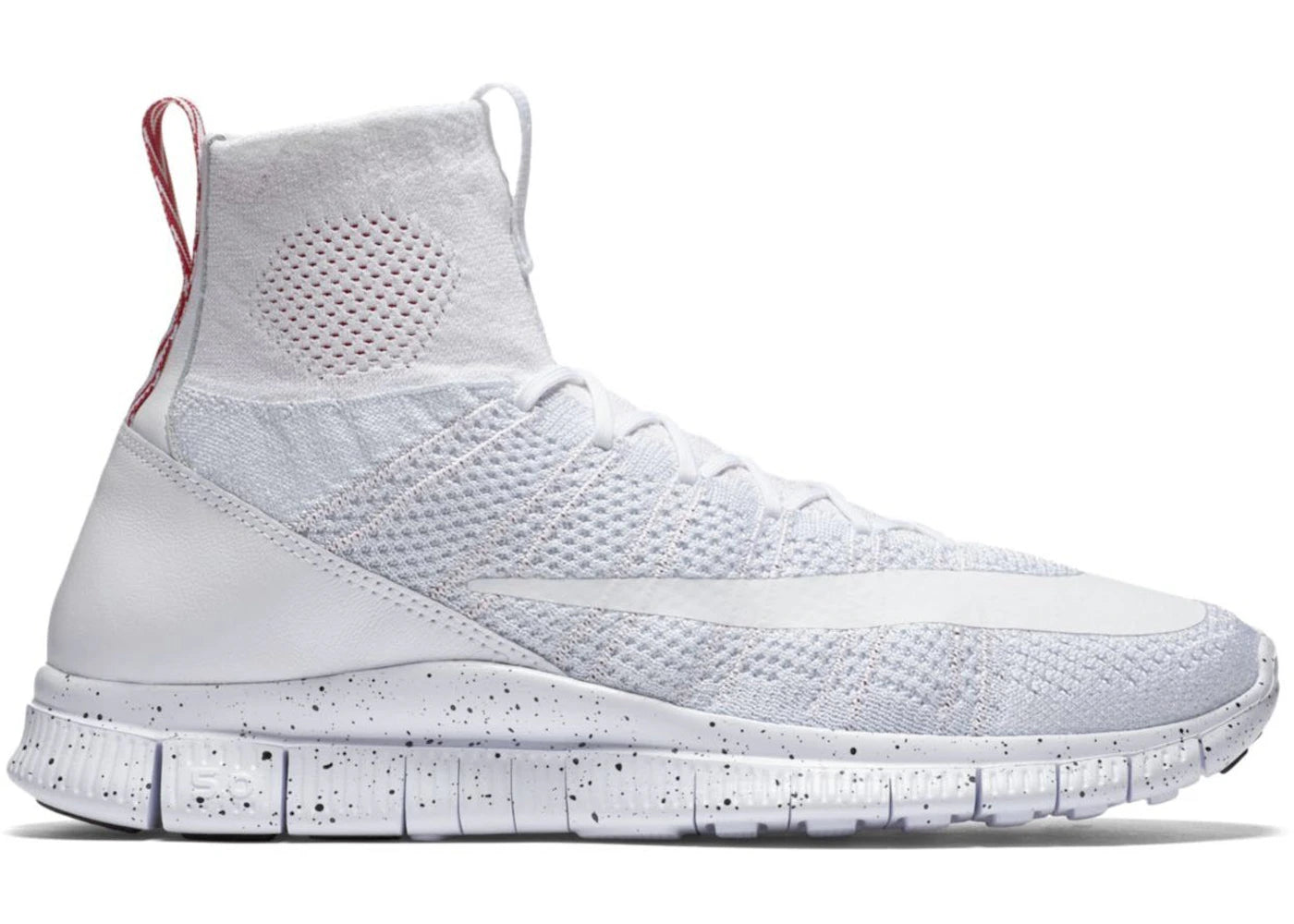 Nike Superfly Mercurial-White University Red