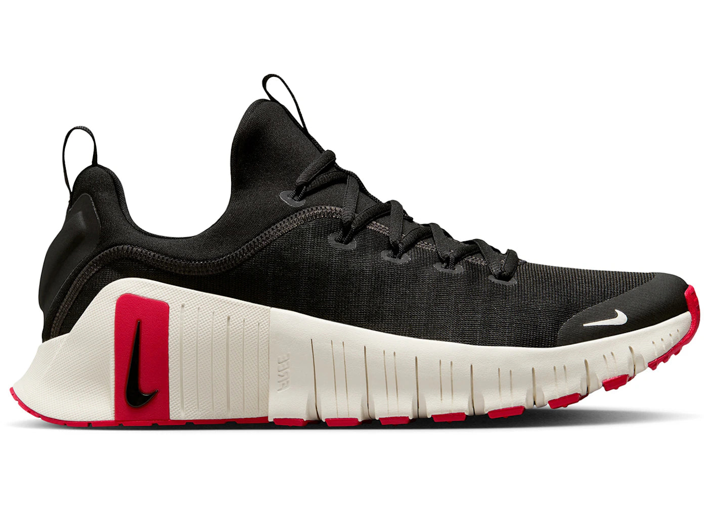 Nike Free Metcon 6-Black University Red Sail