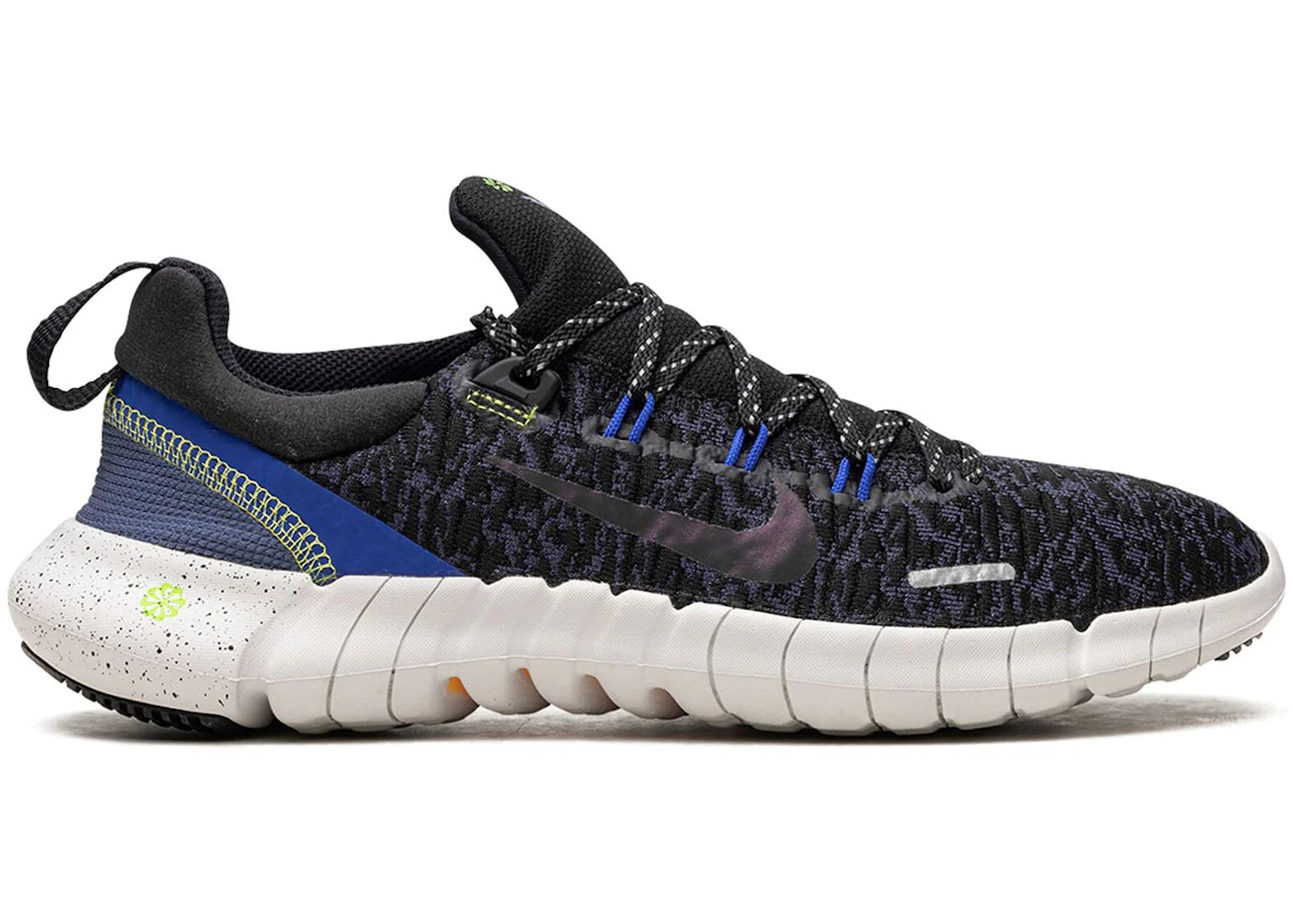 Nike Free RN 5.0 Next Nature-Black Hyper Royal