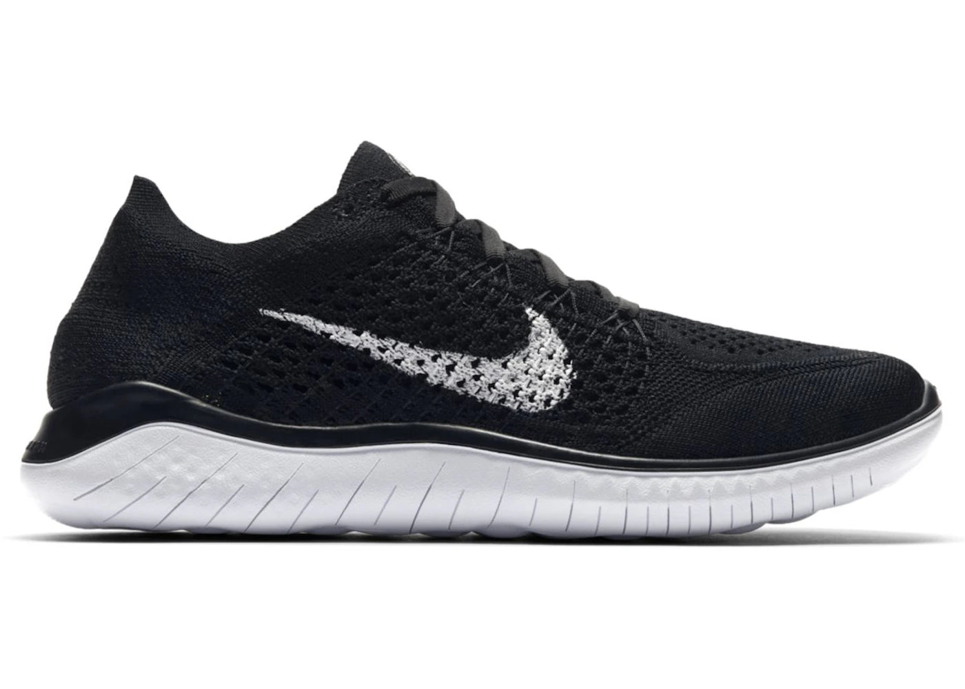 Nike Free RN Flyknit 2018-Black (Women's)