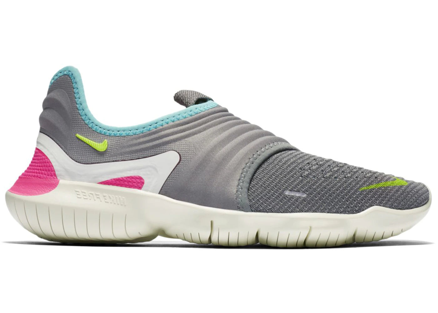 Nike Free RN Flyknit 3.0-Gunsmoke (Women's)