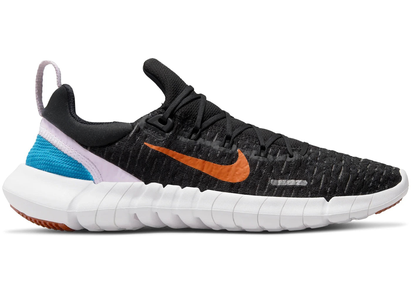 Nike Free Run 5.0-Next Nature Black Rush Orange (Women's)