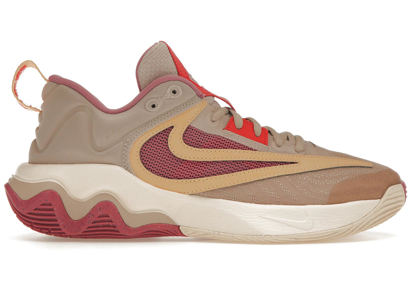 Nike Giannis Immortality 3-Fossil Stone Desert Berry