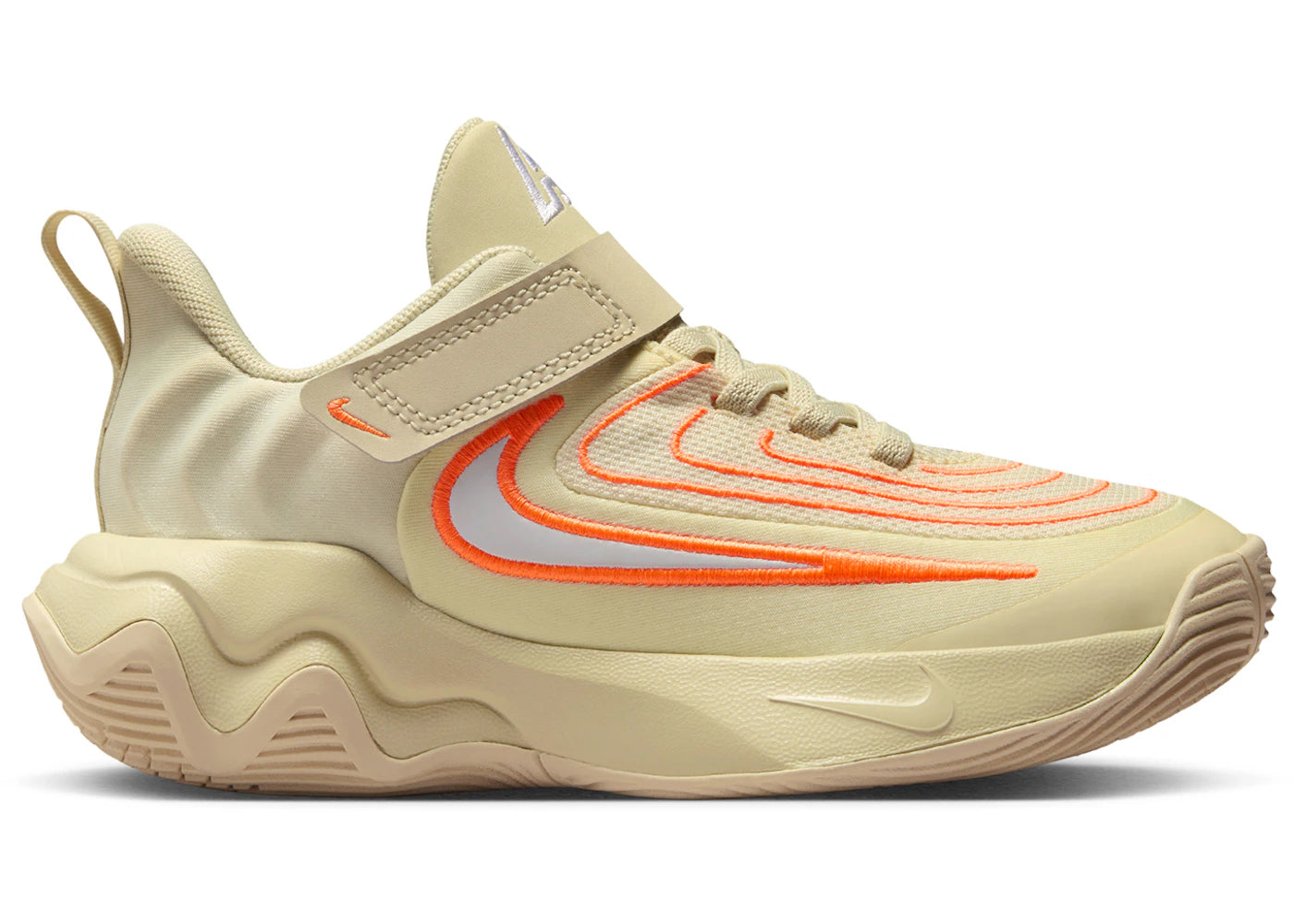 Nike Giannis Immortality 4-Light Khaki Alabaster Total Orange White (PS)
