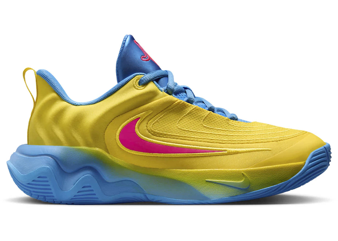 Nike Giannis Immortality 4-Lightning University Blue Hyper Pink (GS)