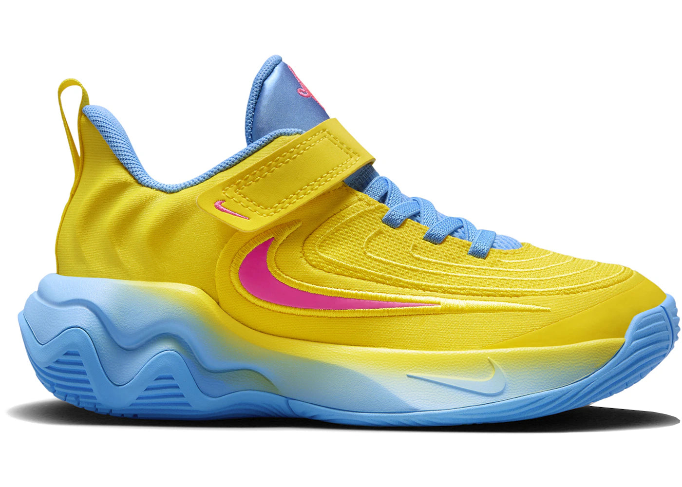 Nike Giannis Immortality 4-Lightning University Blue Hyper Pink (PS)
