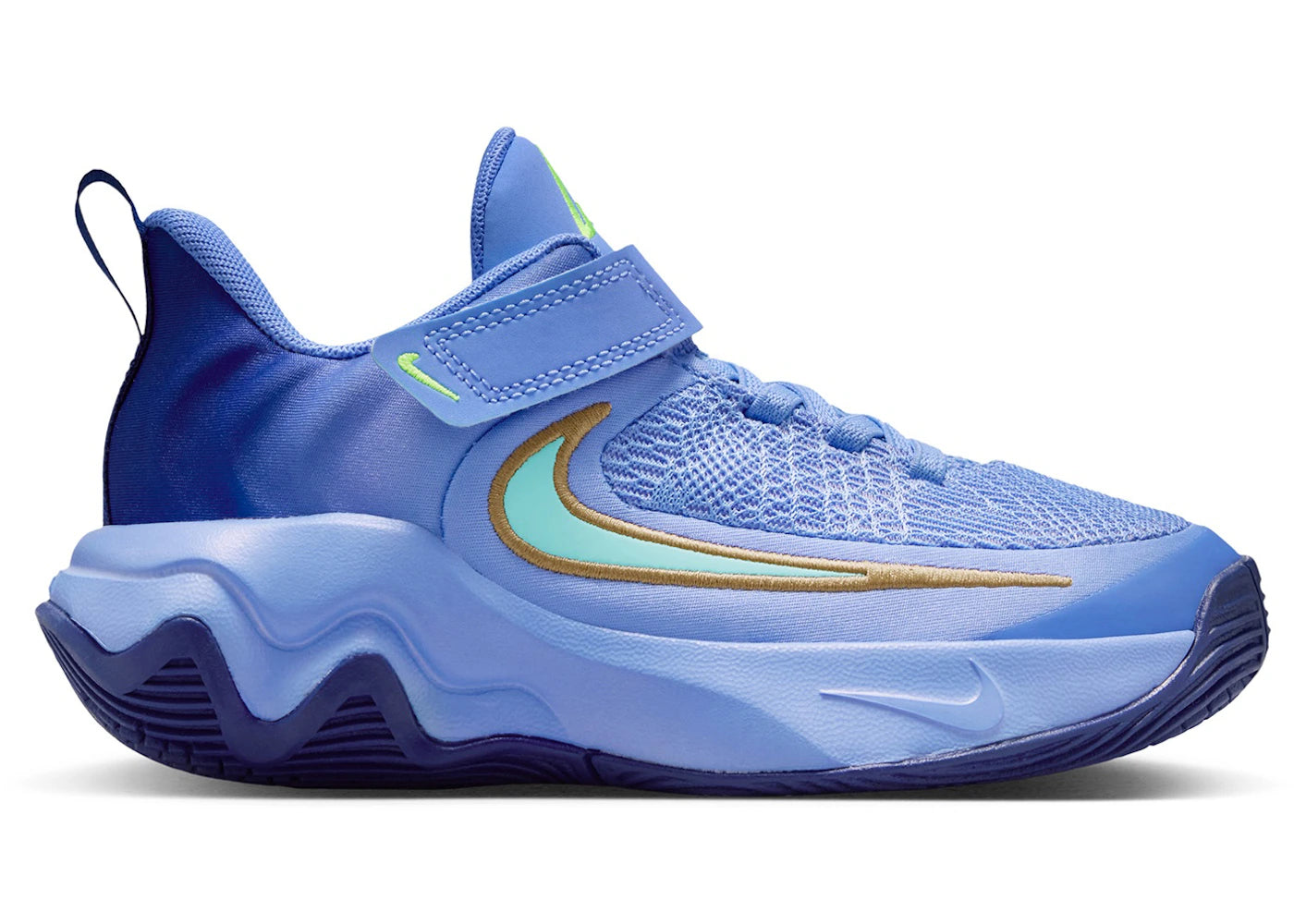Nike Giannis Immortality 4 Royal Pulse Volt Hyper Turquoise