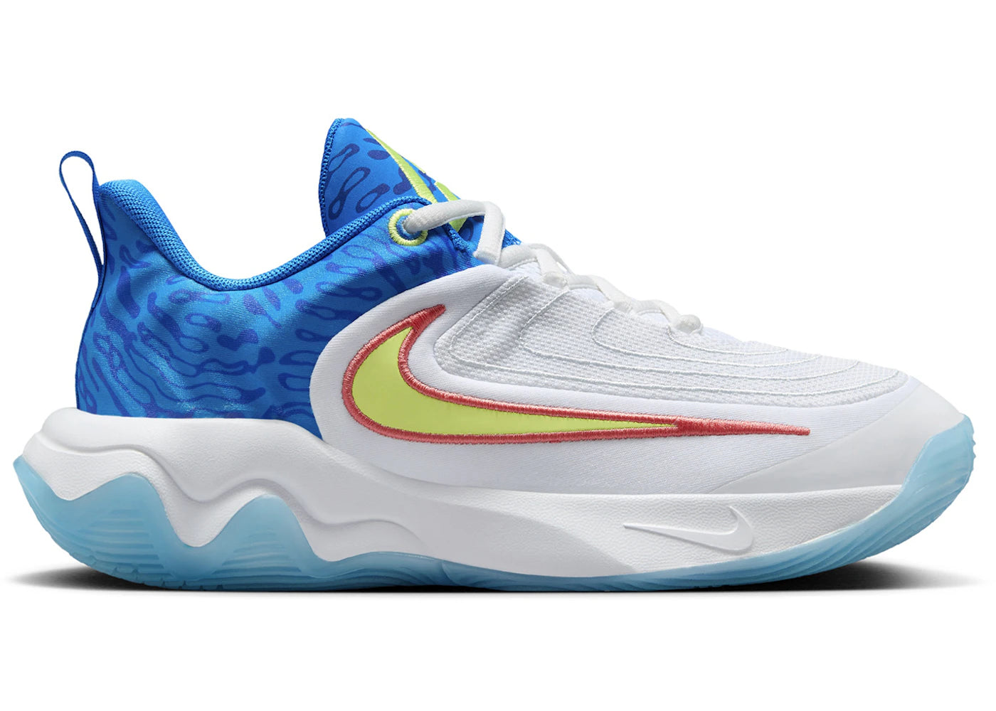 Nike Giannis Immortality 4 SE-White Photo Blue Hyper Royal Light Lemon Twist (GS)