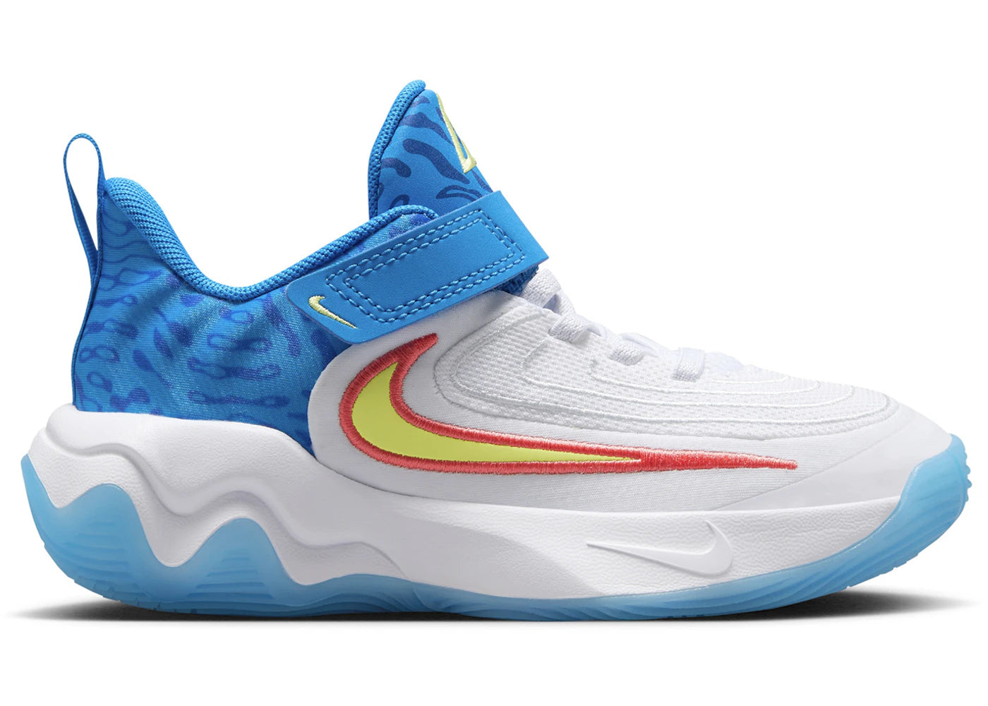 Nike Giannis Immortality 4 SE-White Photo Blue Hyper Royal Light Lemon Twist (PS)