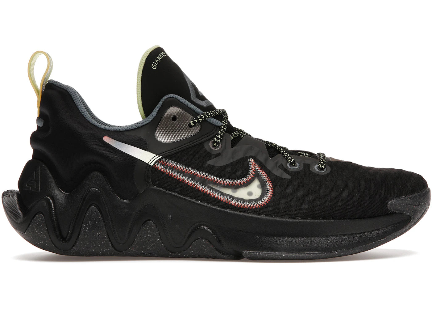 Nike Giannis Immortality-Black Red Yellow