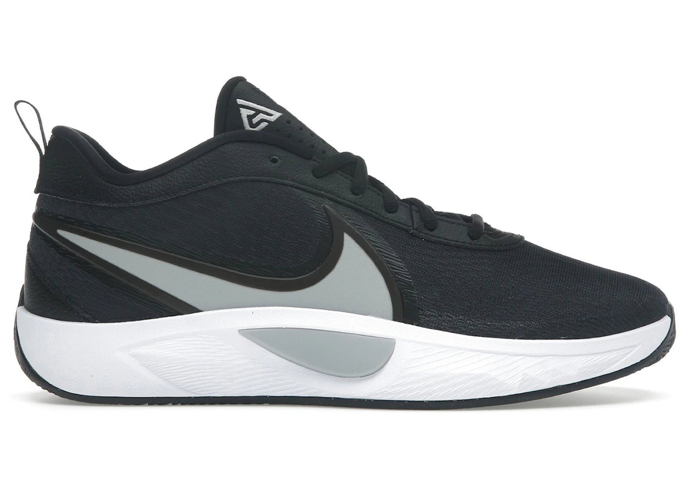 Nike Giannis Zoom Freak 6-Black White Gunsmoke Flat Silver (GS)