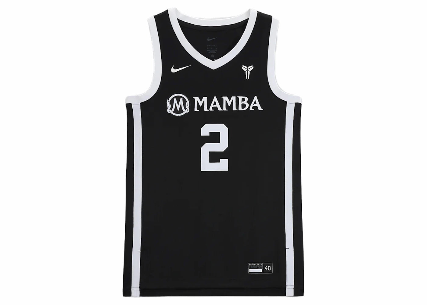 Nike Gigi Bryant Mambacita Basketball Jersey-Black