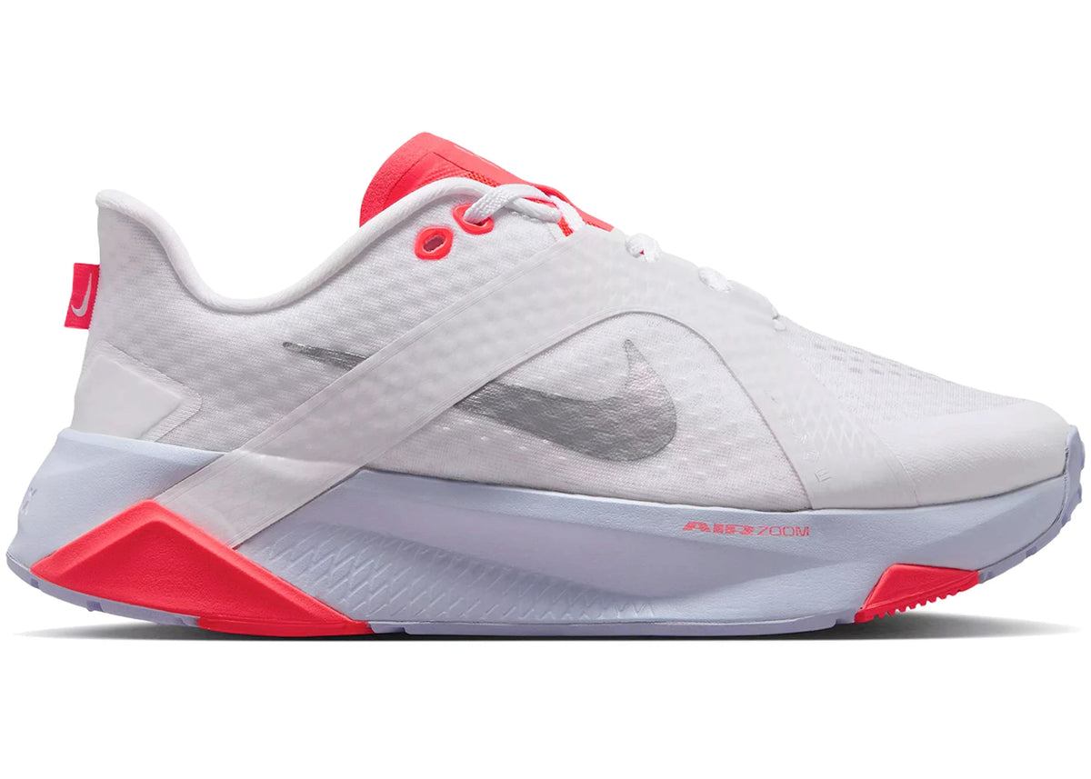 Nike Hybrid RN White Laser Crimson Silver - main view