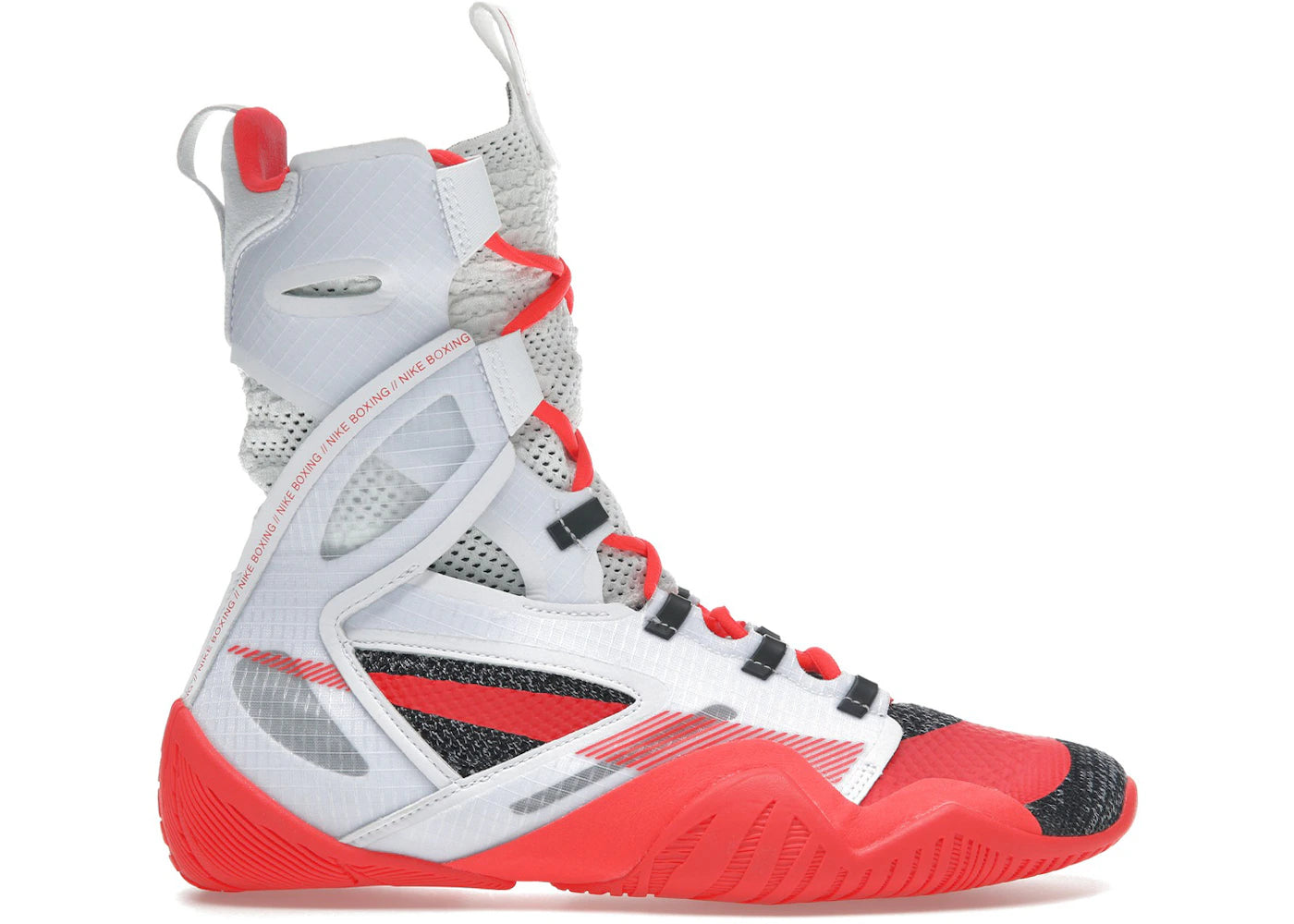 Nike HyperKO 2-White Bright Crimson Black