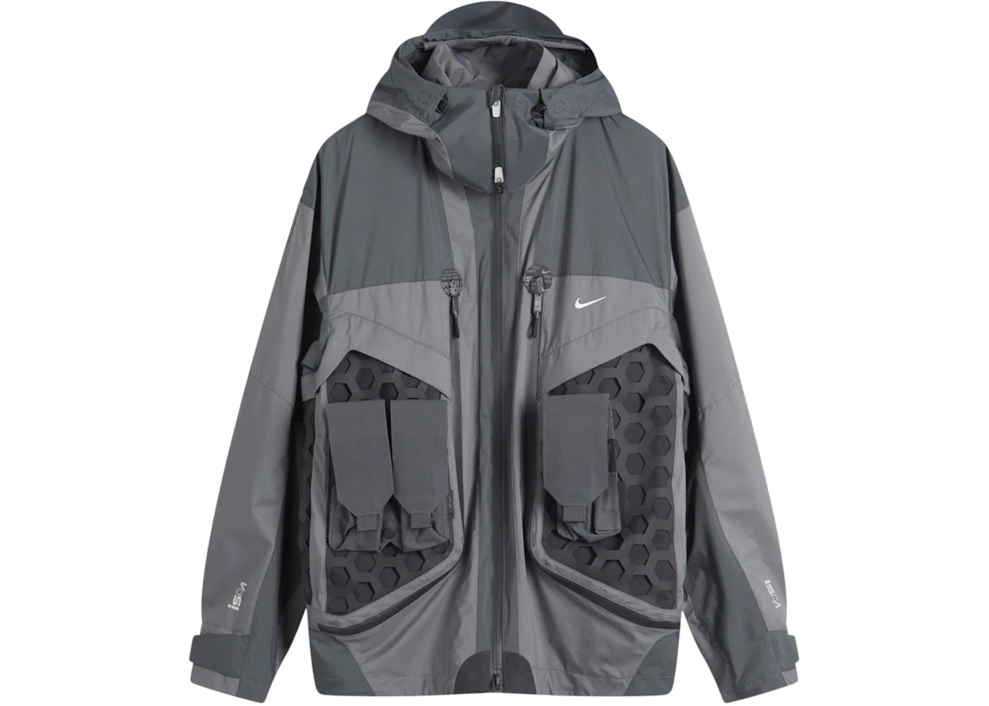 Nike ISPA Butterfly Jacket-Anthracite/Dark Grey/Black