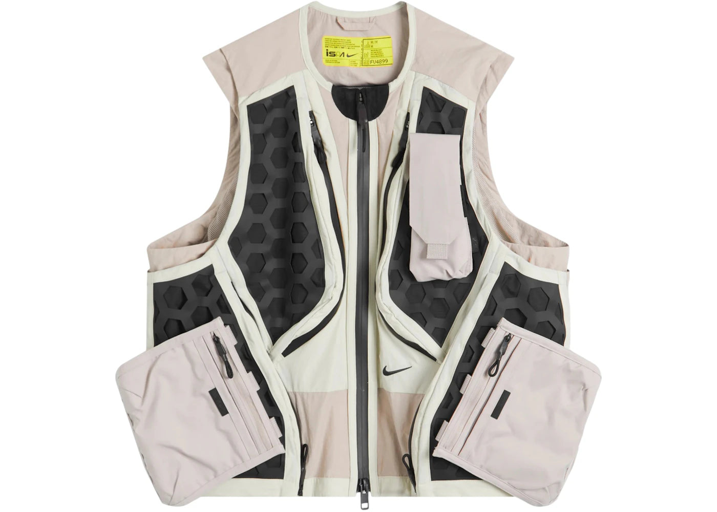 Nike ISPA Modular Pocket Vest-Light Bone/Moon Particle/Black